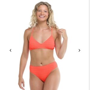 Eidon Abby Bottom And Madison Top - Pop Coral